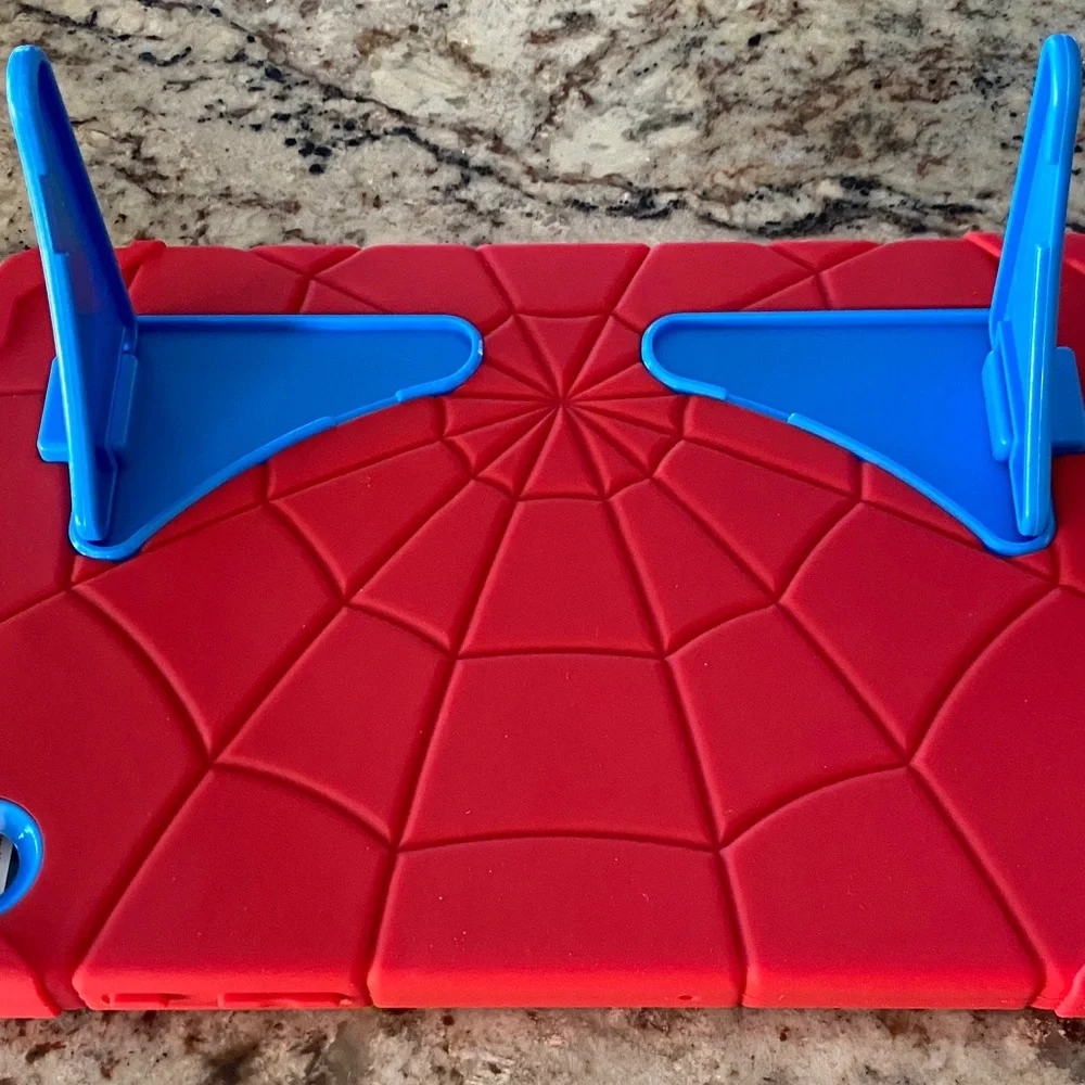Red Spider Web Tablet Case A9 plus